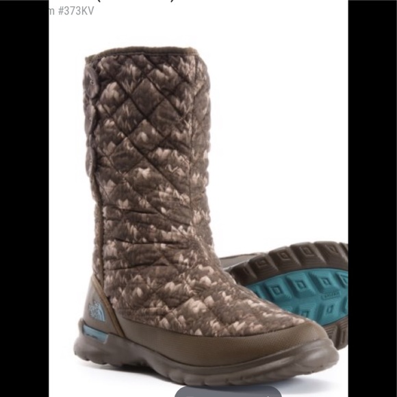 women's thermoball button up boots